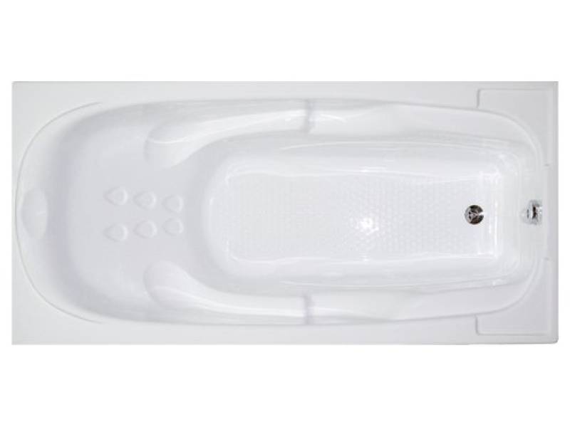 Акриловая прямоугольная ванна Bellrado Иллюзия 1680*795*675