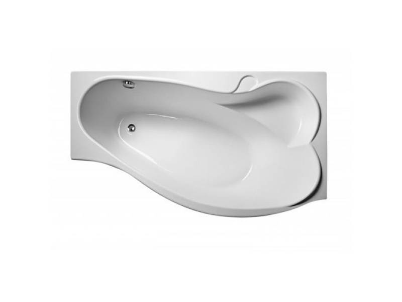 Акриловая асимметричная ванна Relisan Isabella 170x90x60 см R правая