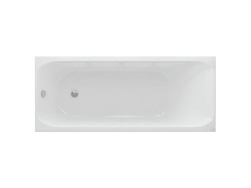 Акриловая ванна прямоугольная Акватек Альфа 170х70 см