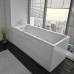 Акриловая ванна прямоугольная Акватек Либра 170х70 см
