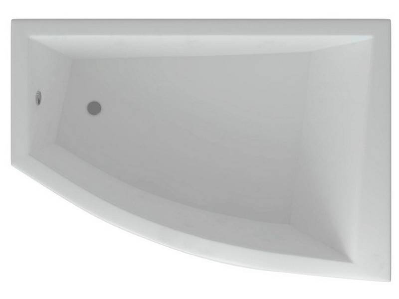 Акриловая ванна асимметричная Акватек Оракул правая 180х125 см