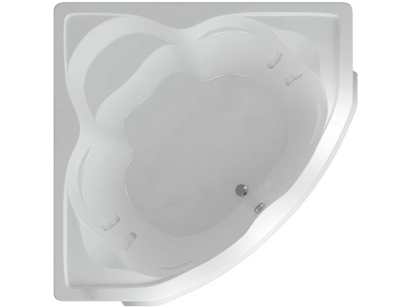 Характеристики Акриловая ванна Акватек Сириус 164x164 