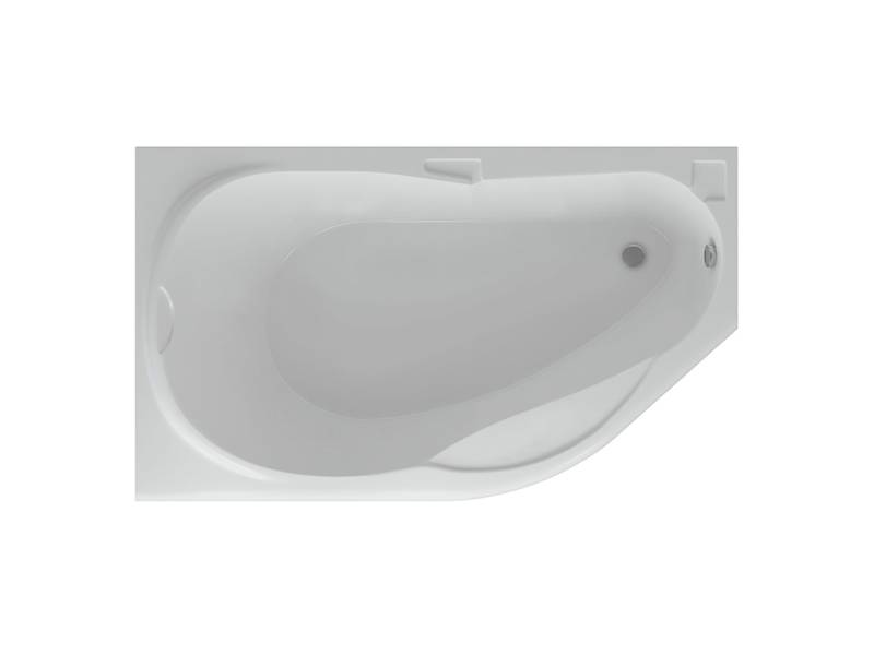 Акриловая ванна асимметричная Акватек Таурус левая 170х100 см