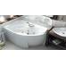 Акриловая ванна асимметричная Акватек Вега левая 170х105 см