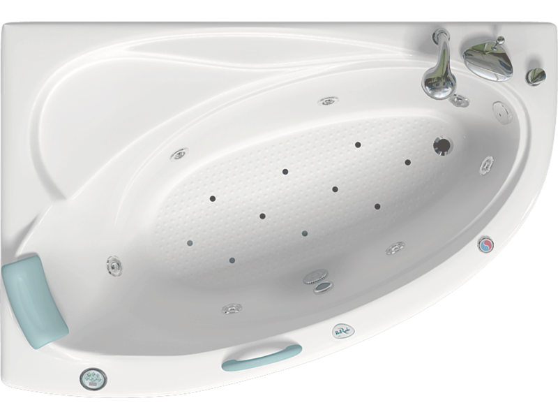 Характеристики Акриловая ванна Bellrado Глория 165x110x65 правая 