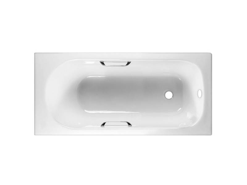 Чугунная ванна Byon (Швеция) 13 150x70x42 см ручки хром