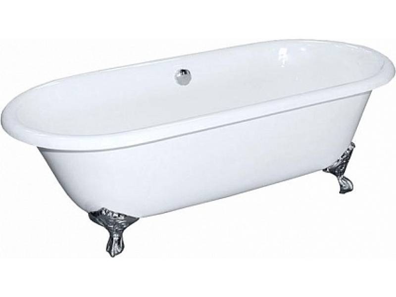 Характеристики Чугунная ванна Elegansa Gretta chrome 