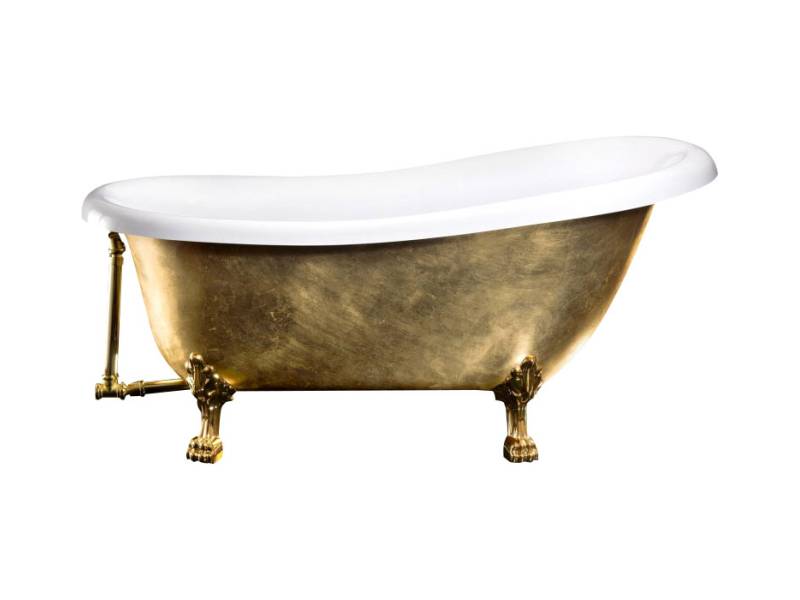 Характеристики Ванна акриловая Belbagno 170x80x81 см BB04 золото 