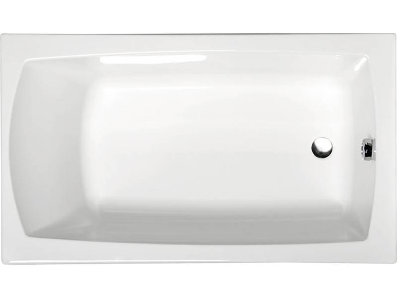 Акриловая прямоугольная ванна Alpen Lily 120x70