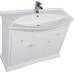 Комплект мебели для ванной Aquanet Лагуна 105 белый