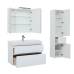Характеристики Комплект мебели для ванной Aquanet Бруклин 100 белый 
