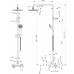 Характеристики Душевая колонна со смесителем для душа Bravat Opal C F9125183CP-A1-RUS 