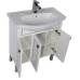 Комплект мебели для ванной Aquanet Честер 75 белый/серебро