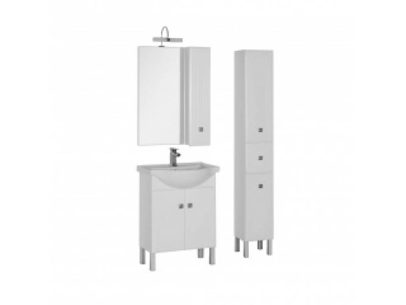 Комплект мебели для ванной Aquanet Стайл 65 белый (2 дверцы)