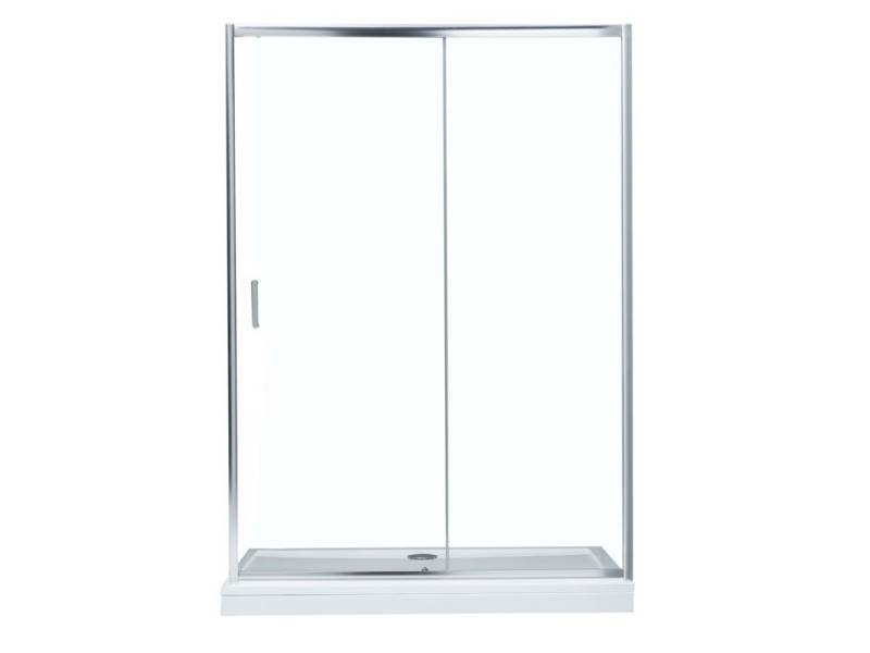 Душевая дверь 140 см Aquanet SD-1400A прозрачное стекло