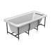 Характеристики Акриловая ванна Radomir Винченцо 180x85 с гидромассажем "Стандарт" 