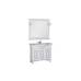 Характеристики Комплект мебели для ванной Aquanet Валенса 100 белый краколет/серебро 