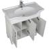 Характеристики Комплект мебели для ванной Aquanet Валенса 100 белый краколет/серебро 