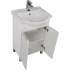Характеристики Комплект мебели для ванной Aquanet Асти 55 белый (2 дверцы, зеркало шкаф/полка) 