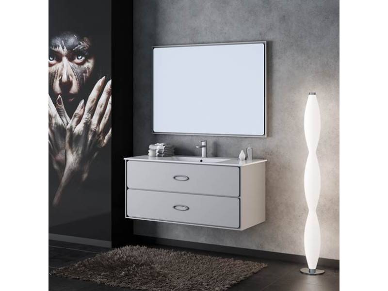 Комплект мебели Smile (Смайл) Монтэ 120 см светло-серый