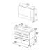 Характеристики Комплект мебели для ванной Aquanet Верона 100 белый (напольный 1 ящик 2 дверцы) 