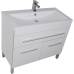 Комплект мебели для ванной Aquanet Верона 100 белый (напольный, 1 ящик, 2 дверцы)