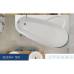 Характеристики Акриловая ванна Vagnerplast Selena 160x105x43 правая  