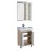 Комплект мебели для ванной Aquanet Гретта 60 светлый дуб (2 дверцы)