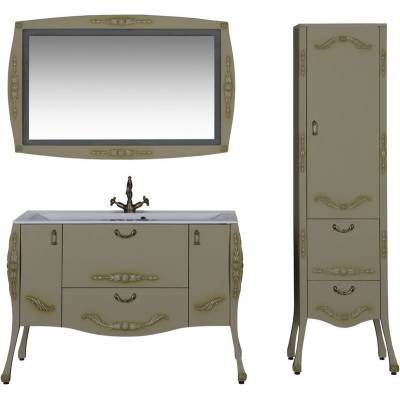 Комплект мебели для ванной Aquanet Виктория 120 олива