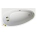 Характеристики Акриловая ванна Radomir Орсини 160x90 с гидромассажем "Релакс" левая  