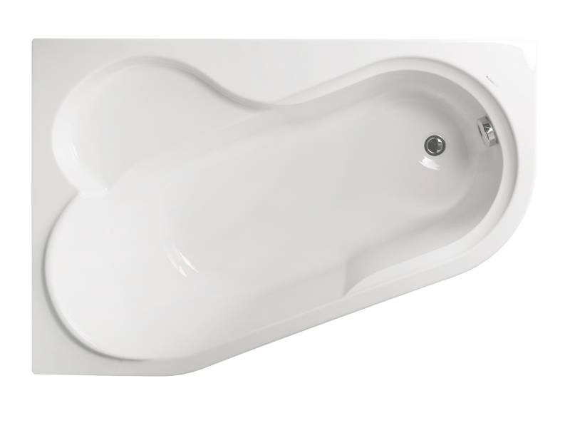 Акриловая ванна Vagnerplast Selena 147x100x43 левая  см