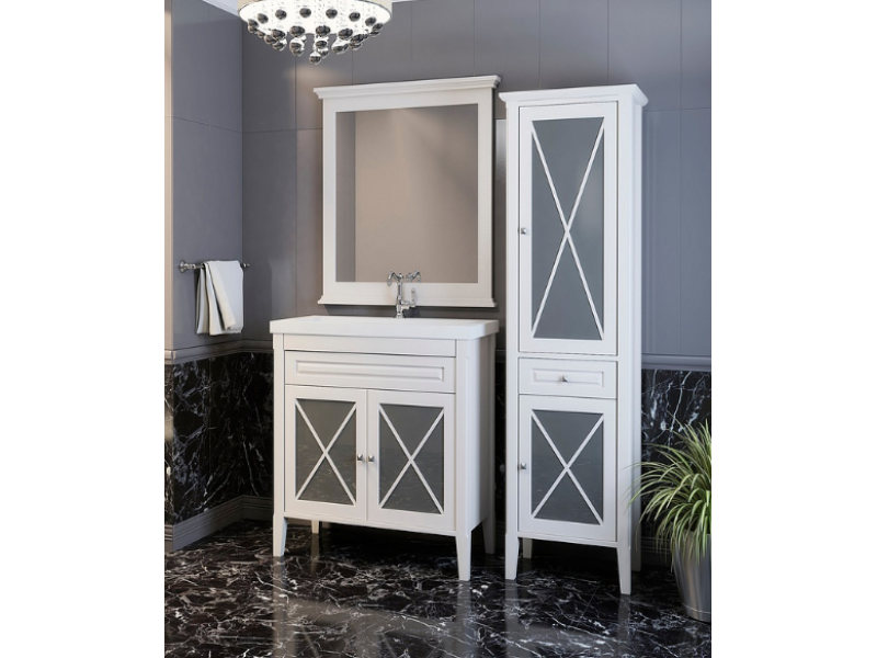 Комплект мебели Opadiris (Опадирис) Палермо 90 см белый