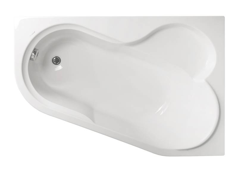 Акриловая ванна Vagnerplast Selena 160x105x43 левая см
