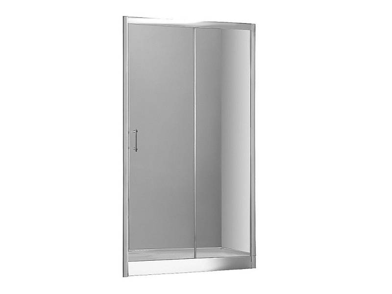 Душевая дверь 120 см Aquanet Alfa NAA6121 прозрачное стекло