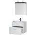 Характеристики Комплект мебели для ванной Aquanet Данте 60 белый 