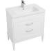 Характеристики Комплект мебели для ванной Aquanet Денвер 80 белый 