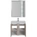 Комплект мебели для ванной Aquanet Клио 70 дуб кантри и белый