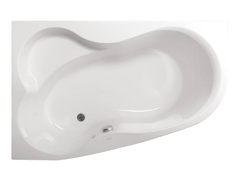 Акриловая ванна Vagnerplast Melite левая 160x105x480 см