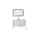 Характеристики Комплект мебели для ванной Aquanet Виктория 120 белый/золото 