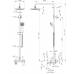 Характеристики Душевая колонна со смесителем для ванны Bravat Opal F6125183CP-A3-RUS 