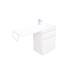 Характеристики Тумба с раковиной Aquanet Токио 120 R белый (напольная, 1 ящик, 2 дверцы) 
