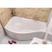 Акриловая асимметричная ванна Relisan Isabella 170x90x60 см L левая