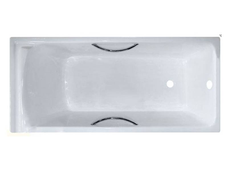 Чугунная ванна Timo Tarmo 180x80x45 с ручками