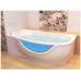 Характеристики Акриловая ванна Тритон Милена правая со стеклом 170x96x62 