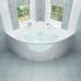 Акриловая ванна Тритон Виктория со стеклом 1500х1500х670