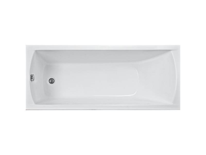 Акриловая прямоугольная ванна Vayer Milana 155x70 см