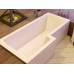 Акриловая угловая ванна Vayer Options L 165x85 см