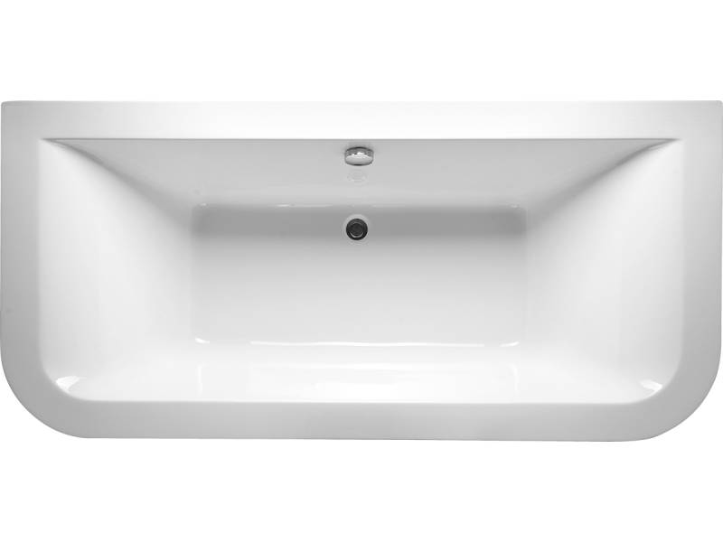 Акриловая угловая ванна Vayer Options BTW 180x85 см